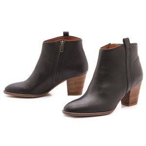 Madewell Billie Boot in Black Leather size 7.5
